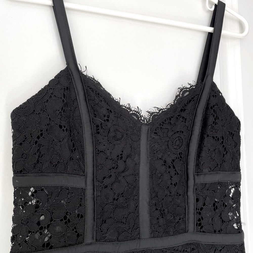 Express lace midi dress